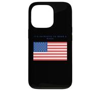 Carcasa para iPhone 13 Pro Wearing a Mask is Patriotic