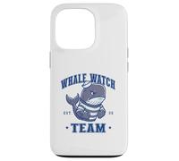 Carcasa para iPhone 13 Pro Whale Watch Team Watching Crew Sports Mascot Sailor