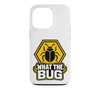 Carcasa para iPhone 13 Pro What The Bug Catcher Warning Funny Entomology Insect Catch