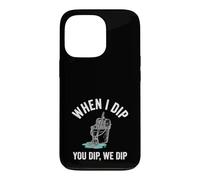 Carcasa para iPhone 13 Pro When I Dip You Dip We Dip Funny Housekeeper Mopa