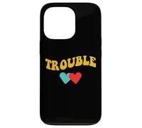 Carcasa para iPhone 13 Pro Where i go Trouble Follows Couple