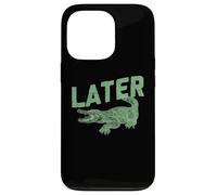 Carcasa para iPhone 13 Pro Wild Animal Crocodile Funny Alligator Later Gator