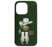 Carcasa para iPhone 13 Pro Wild Child Western Horse Cowgirl Country