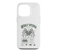 Carcasa para iPhone 13 Pro Wolf Spider Lycosidae Arachnid Natural History