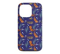 Carcasa para iPhone 13 Pro Womens Girls Kids Pattern Sea Otter Lover