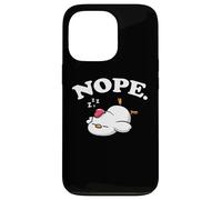 Carcasa para iPhone 13 Pro Womens Kids Boys Funny Hen Kawaii Nope Chicken Lover
