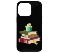 Carcasa para iPhone 13 Pro Womens Kids Girls Reading Books Happy Parakeet Lover