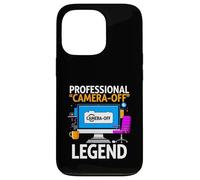 Carcasa para iPhone 13 Pro Work from Home Professional Camera Off Legend Humor