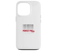 Carcasa para iPhone 13 Pro Wrestling Love Ironic Cita Hobby Sports
