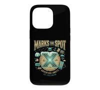 Carcasa para iPhone 13 Pro X Marks The Spot Adventure Espera Tesoro Digital náutico