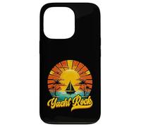 Carcasa para iPhone 13 Pro Yacht Rock 70s 80s Navegación Vintage Atardecer Palm Beach