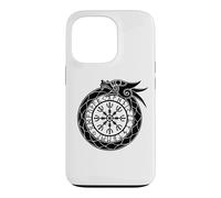 Carcasa para iPhone 13 Pro Yelmo nórdico de Ouroboros del asombro