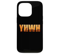 Carcasa para iPhone 13 Pro YHWH - Tetragrammaton Nombre Hebreo de Dios Yahvé Fe