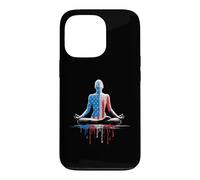 Carcasa para iPhone 13 Pro Yoga Yogi Mediación Zen Bandera Americana USA Drip Graffiti