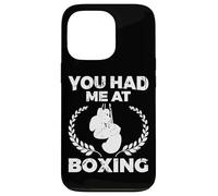 Carcasa para iPhone 13 Pro You Had Me At Boxing Self-Defense