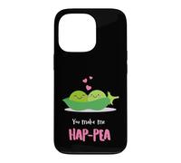 Carcasa para iPhone 13 Pro You Make Me HAP-Pea Heart Valentine Men Women Love Adult
