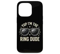 Carcasa para iPhone 13 Pro Yup I'm The Ring Dude Cortejo Nupcial