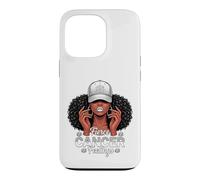 Carcasa para iPhone 13 Pro Zodiac Cancer Inspired Afro Women White Grey Cap Black Girl