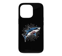 Carcasa para iPhone 13 Pro Zombi Tiburón Blanco Divertido Halloween Jawsome Scary Zombies