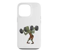 Carcasa para iPhone 13 Pro Zombie Halterofilia Muertos vivientes Gimnasio Entren