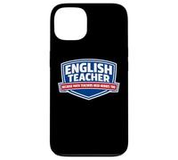 Carcasa para iPhone 13 Profesor de inglés Porque los Profesores de matemáticas Necesitan héroes Demasiado Divertidos