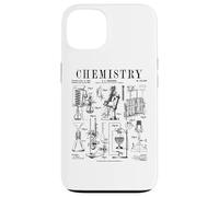 Carcasa para iPhone 13 Profesor de Química Estudiante Laboratorio de Ciencias Vintage
