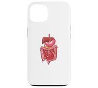 Carcasa para iPhone 13 Profesor Divertido de la biología anatómica de la anatomía del Sistema digestivo