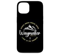Carcasa para iPhone 13 Promise Keeper Miracle Worker Waymaker Christian Mom Dad