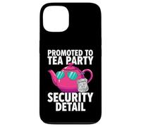 Carcasa para iPhone 13 Promoted To Tea Party Security Detail Funny Dad