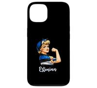Carcasa para iPhone 13 Proud Strong Estonian Girl Woman Girlfriend Estonia Flag
