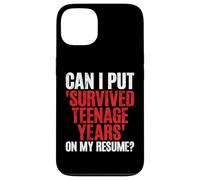 Carcasa para iPhone 13 ¿Puedo Poner los años de adolescencia sobrevividos en mi currículum Adolescente