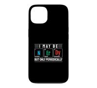 Carcasa para iPhone 13 Puedo ser Nerd, Pero Solo periódicamente diseño científico