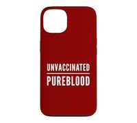 Carcasa para iPhone 13 Pureblood Freedom Choice Sin vacunar Sin Miedo Sin vaxxed