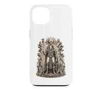 Carcasa para iPhone 13 Ra Sun God Falcon Guardian Antiguo Egipcio Mítico Arte