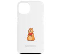 Carcasa para iPhone 13 Radicalmente sin Molestar Capibara Divertido Caos Meme Lover