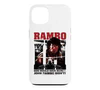 Carcasa para iPhone 13 Rambo III God Would Have Mercy Stallone Película