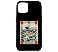 Carcasa para iPhone 13 Ramen Bowl Surfing Tarot Card La Gran Ola Fuera de Kanagawa