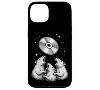 Carcasa para iPhone 13 Rats Howling At CD Moon