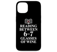 Carcasa para iPhone 13 Read Between The Wines 6 7 Reading 6-7 Just One More Chapter