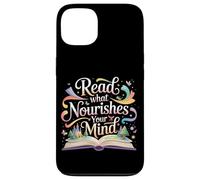 Carcasa para iPhone 13 Read What Nourishes Your Mind Mentalidad del Lector |-