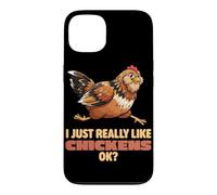 Carcasa para iPhone 13 Realmente me Gustan los Pollos Ok Farm Easter Egger Chicken