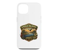 Carcasa para iPhone 13 Recuerdo gráfico de Eagle Island State Park Idaho