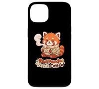 Carcasa para iPhone 13 Red Panda Needs Coffee Red Panda Girls Kids