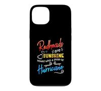 Carcasa para iPhone 13 Redheads Are Sunshine Mixed with A Little Hurricane - Funny