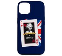 Carcasa para iPhone 13 Reina Elizabeth II - Tarjeta de Juego (Memoriam skat Royal, Reino Unido)