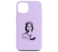 Carcasa para iPhone 13 Reina Victoria Joven Vintage Monografía
