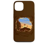 Carcasa para iPhone 13 Resurrection Sunday Cross of Jesus Christ Empty Tomb Faith