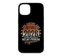 Carcasa para iPhone 13 Retired 2026 Not My Problem Anymore Retirement Gifts for Men