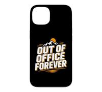 Carcasa para iPhone 13 Retirement Funny Party Quote out of Office Forever