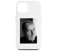 Carcasa para iPhone 13 Retrato de Leonard Cohen Hallelujah Songwriter por AJ Barratt